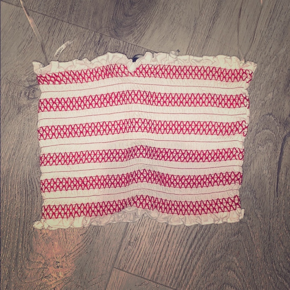 Scrunch/stretch tube top